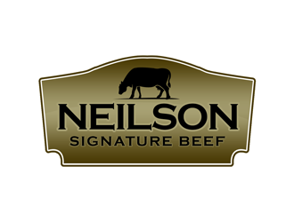 Neilson Signature Beef logo design by kunejo