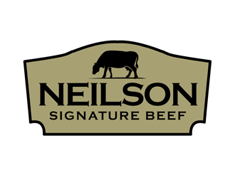Neilson Signature Beef logo design by kunejo