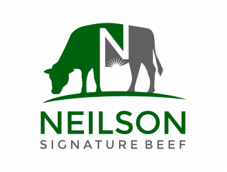 Neilson Signature Beef logo design by mutafailan