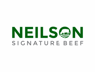 Neilson Signature Beef logo design by mutafailan
