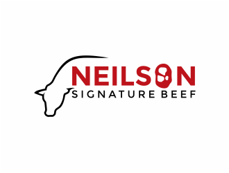Neilson Signature Beef logo design by mutafailan