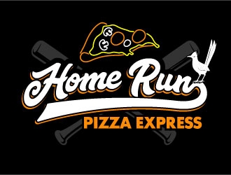 Home Run Pizza Express logo design by daywalker