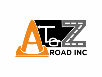 A to Z Road Inc logo design by Greenlight
