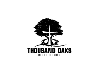 Thousand Oaks Bible Church logo design by art-design