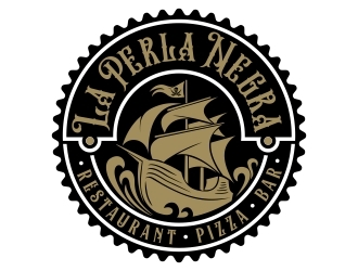 La Perla Negra logo design by aura