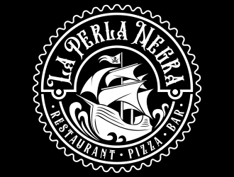 La Perla Negra logo design by aura