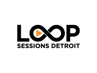 Loop Sessions Detroit logo design by lokiasan