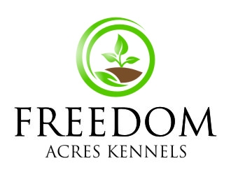 Freedom Acres Kennels  logo design by jetzu