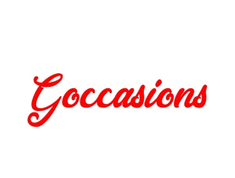 Goccasions logo design by ElonStark