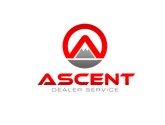 Ascent Dealer Services  logo design by Rossee