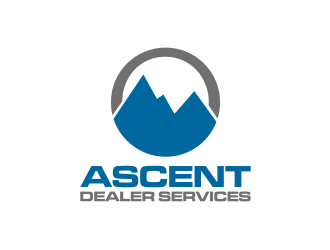 Ascent Dealer Services  logo design by rief
