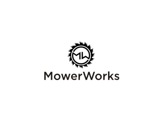 MowerWorks logo design by Barkah