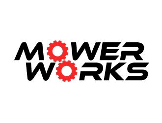 MowerWorks logo design by shravya