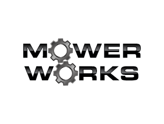 MowerWorks logo design by mhala