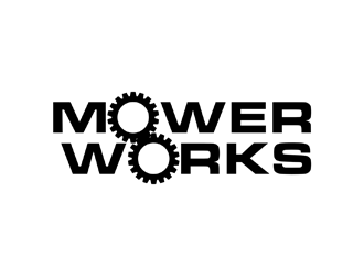 MowerWorks logo design by johana