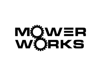 MowerWorks logo design by johana