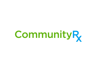 CommunityRx logo design by Renaker