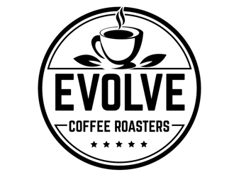 Evolve Coffee Roasters logo design by gogo