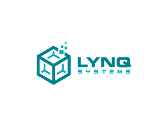 Lynq Systems logo design by pencilhand