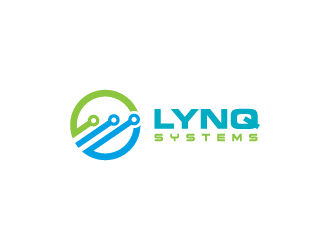 Lynq Systems logo design by pencilhand
