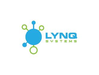 Lynq Systems logo design by pencilhand