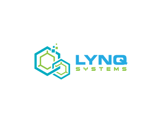 Lynq Systems logo design by pencilhand