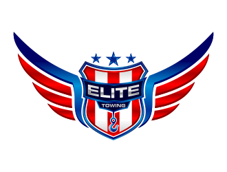 ELITE Towing logo design by maseru