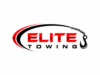 ELITE Towing logo design by mutafailan