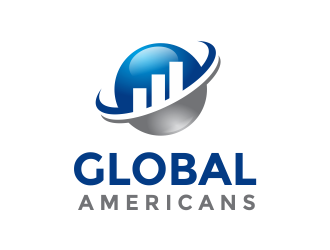 Global Americans logo design by Girly