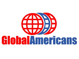 Global Americans logo design by ElonStark