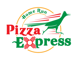 Home Run Pizza Express logo design by ogolwen