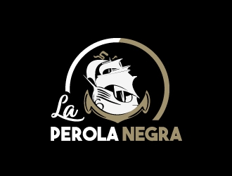 La Perla Negra logo design by samuraiXcreations