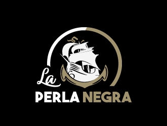 La Perla Negra Logo Design - 48hourslogo