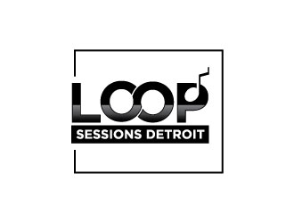 Loop Sessions Detroit logo design by Erasedink