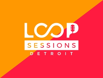 Loop Sessions Detroit logo design by Atutdesigns