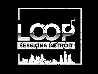 Loop Sessions Detroit logo design by Erasedink