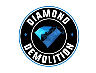 DIAMOND DEMOLITION logo design by megalogos
