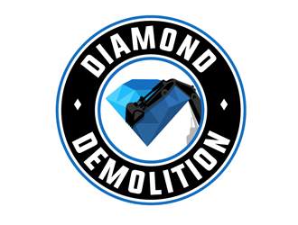 DIAMOND DEMOLITION logo design by megalogos