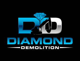 DIAMOND DEMOLITION logo design by J0s3Ph
