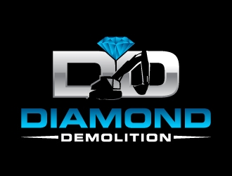 DIAMOND DEMOLITION logo design by J0s3Ph