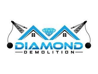 DIAMOND DEMOLITION logo design by daywalker