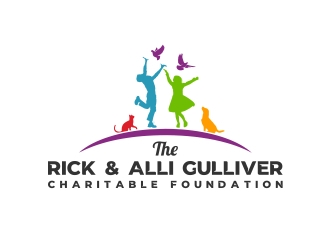 The Rick & Alli Gulliver Charitable Foundation logo design by alfais