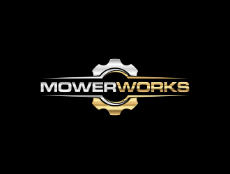 MowerWorks logo design by dewipadi