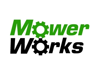 MowerWorks logo design by ElonStark