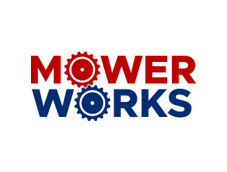 MowerWorks logo design by lexipej