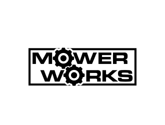 MowerWorks logo design by MarkindDesign