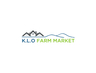 K.L.O Farm Market logo design by Diancox