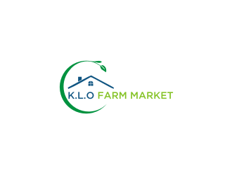 K.L.O Farm Market logo design by Diancox