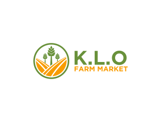 K.L.O Farm Market logo design by RIANW