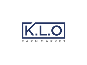 K.L.O Farm Market logo design by bricton